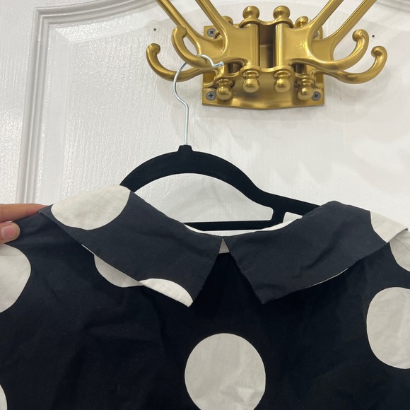 Topshop Polka Dots Blouse - Picture 5 of 5